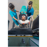 empresa que faz transporte de pacientes em ambulância Parque Industrial