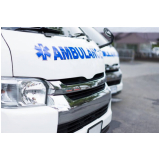 onde contratar ambulância em empresas privadas  Atibaia