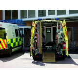 transporte de emergencia ambulancia valores Conjunto Residencial Esplanada do Sol