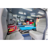 transporte particular de ambulância empresa Conjunto Residencial Intervale